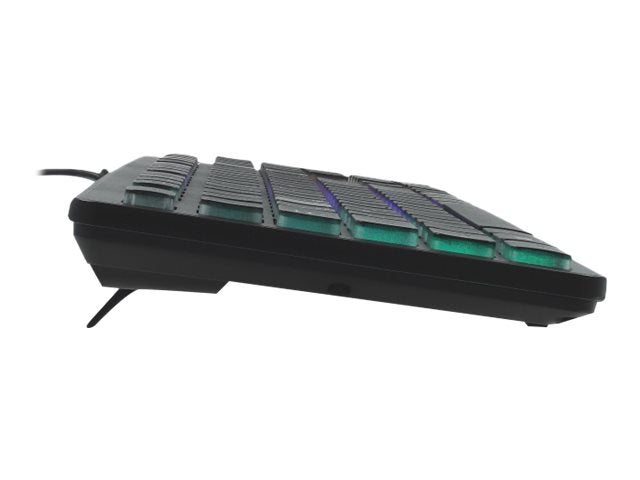 DELOCK USB Tastatur kabelgebunden 1,5m schwarz mit RGB Beleuchtung - Verpackung