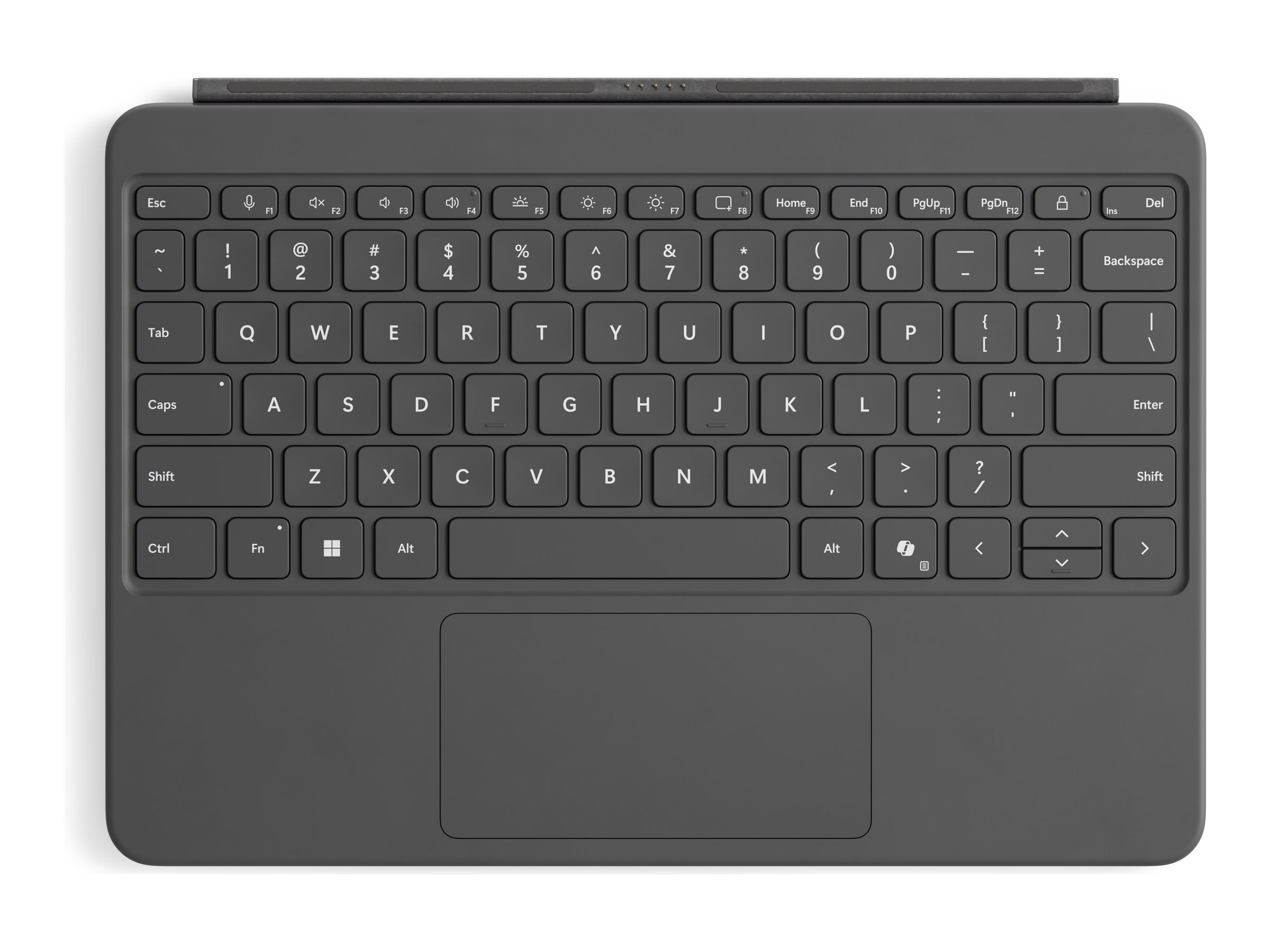 MICROSOFT Srfc Pro 12 TypeCover Slate Vorderansicht