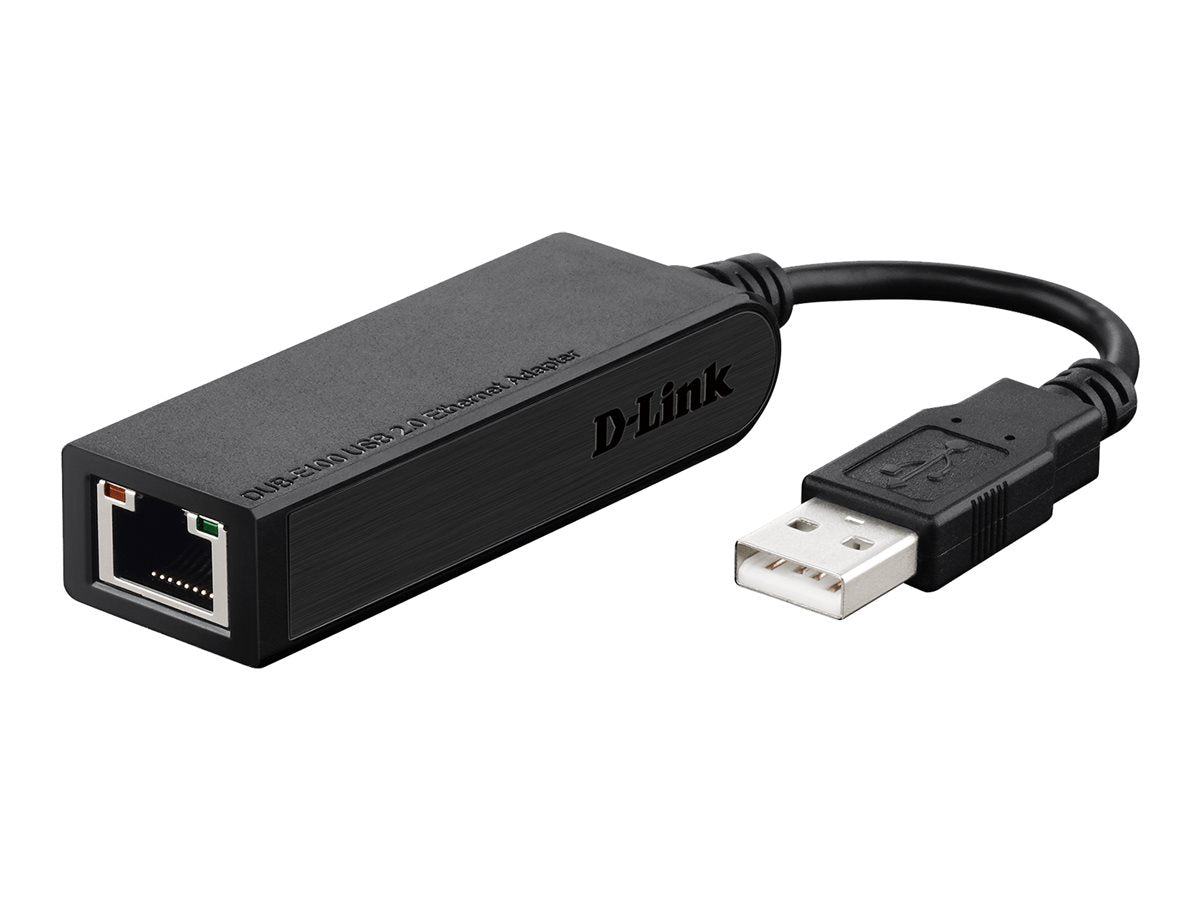 D-LINK DUB-E100 Hi‑Speed USB 2.0 Fast Ethernet Adapter Rückansicht