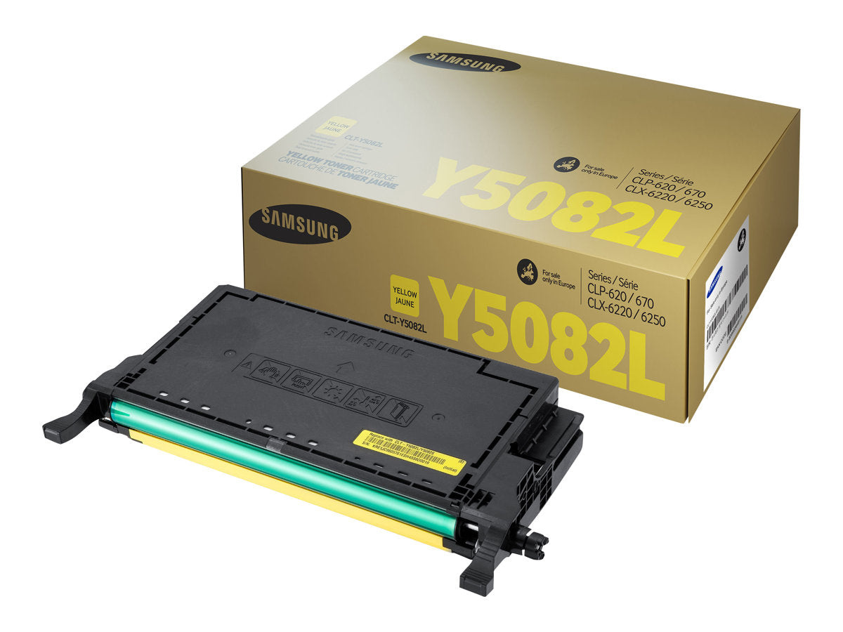 SAMSUNG original Toner cartridge LT-Y5082L/ELS Verpackung