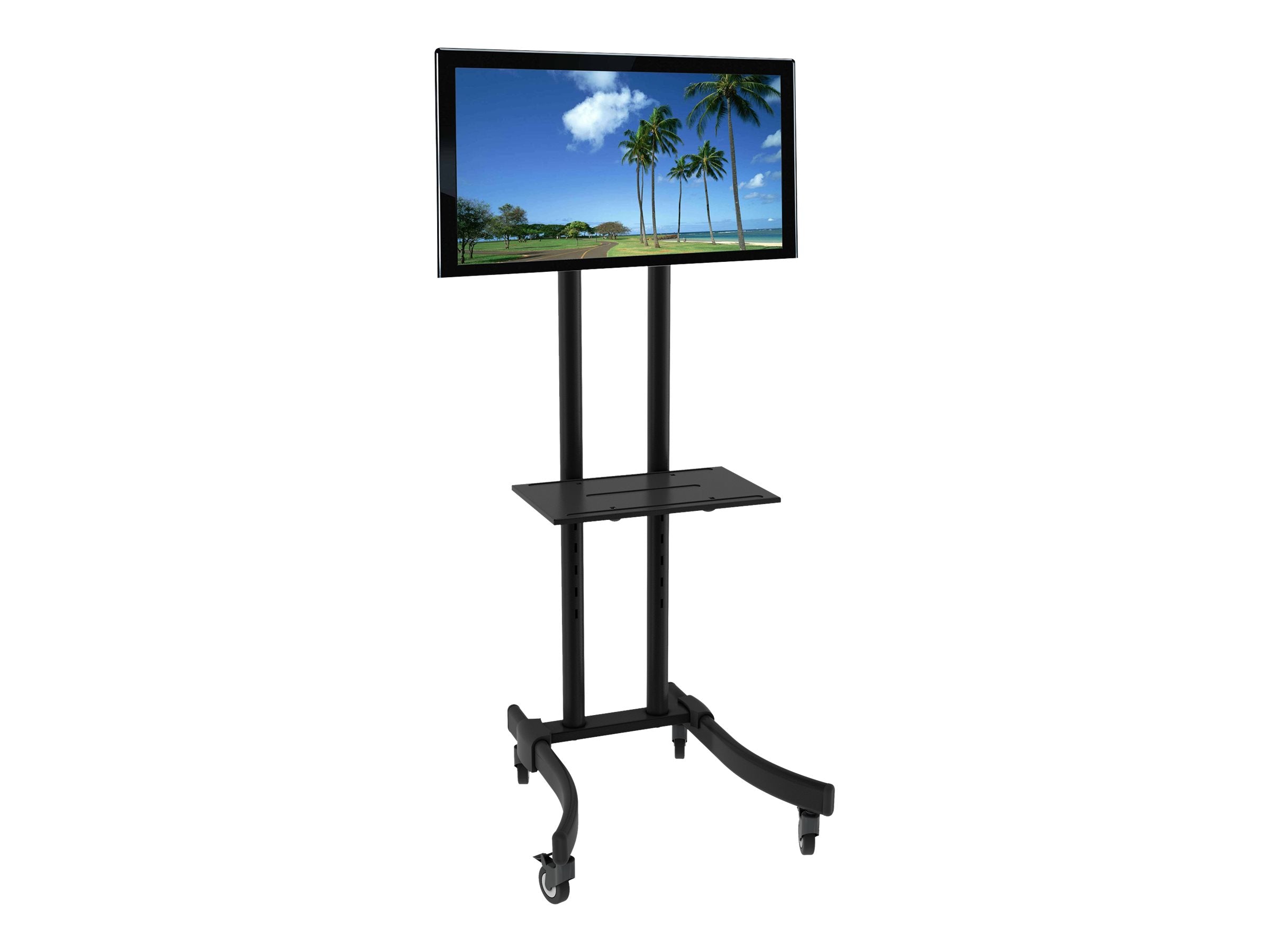 TECHLY TV Wagen für Displays Vorderansicht