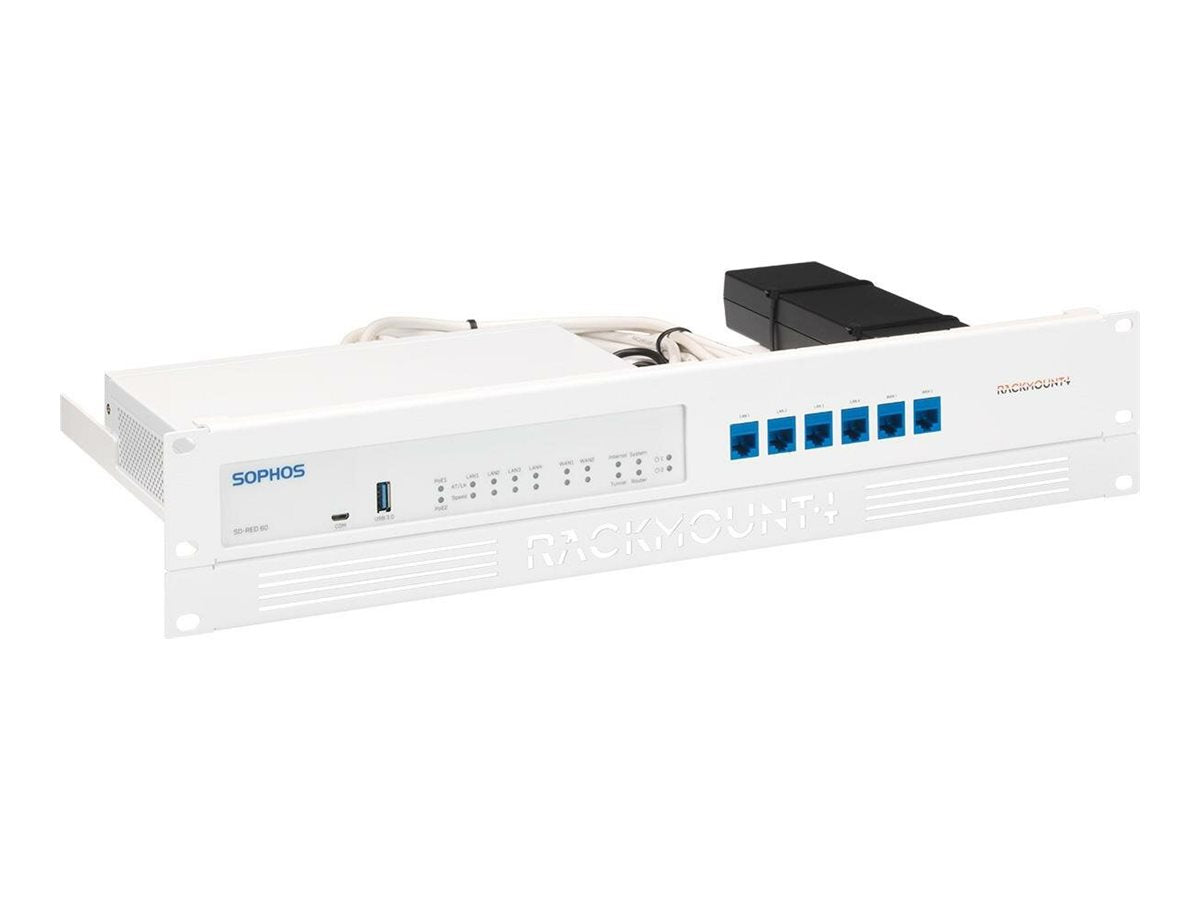 RACKMOUNT Rack Mount Kit für Sophos RED 20 / RED 60 - Vorderansicht