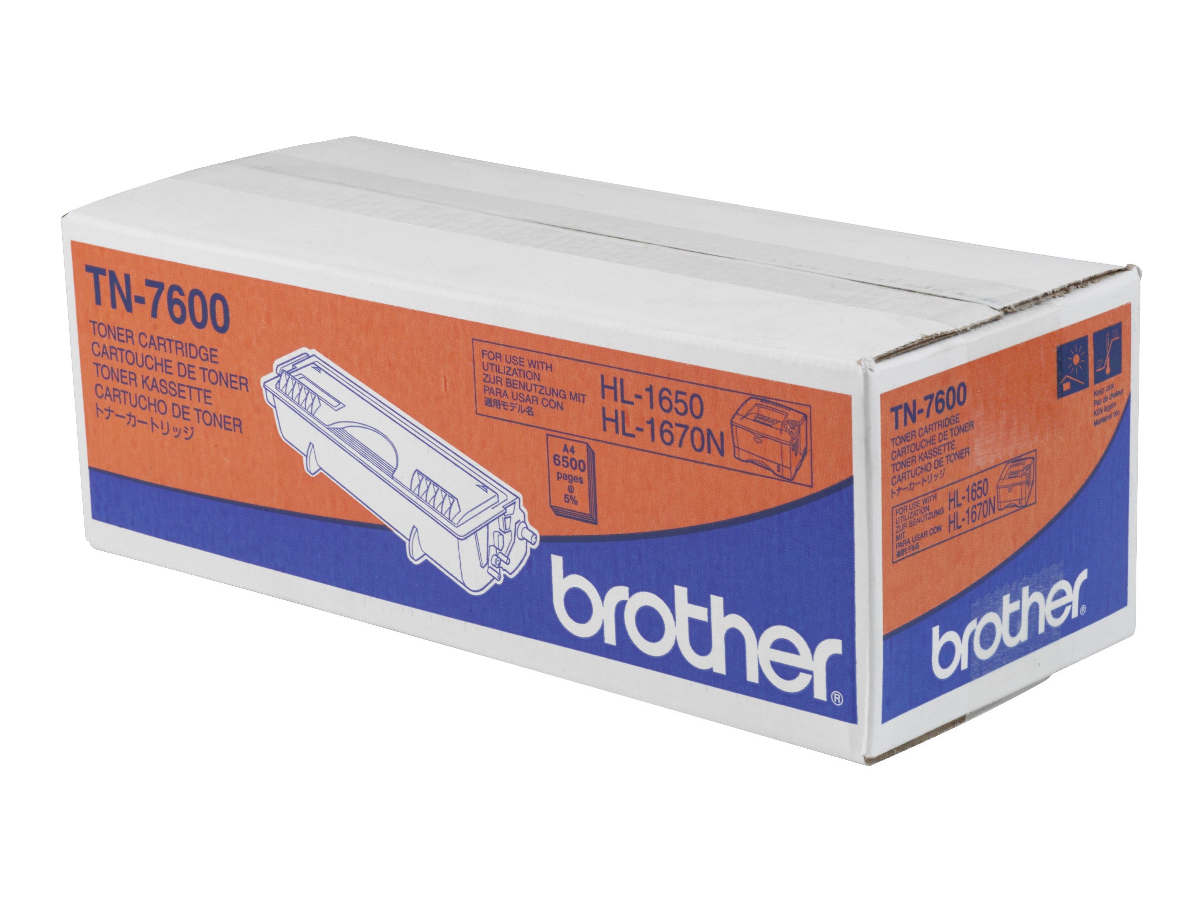 BROTHER TN7600 Toner Vorderansicht