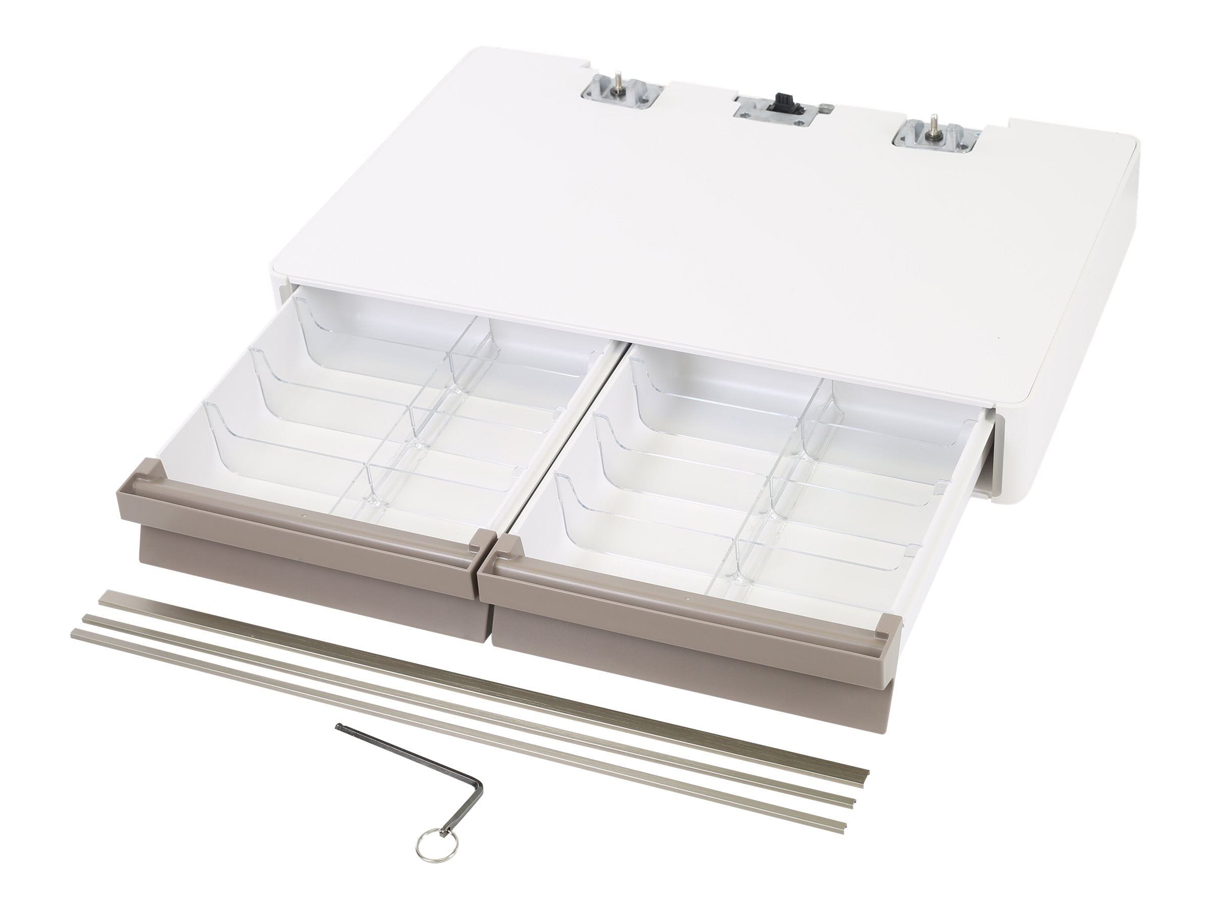 Vorderansicht des ERGOTRON CareFit Pro 2, drawers