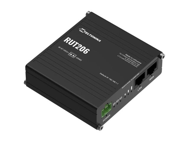 TELTONIKA NETWORKS RUT206 Industrial 4G Router Verpackung