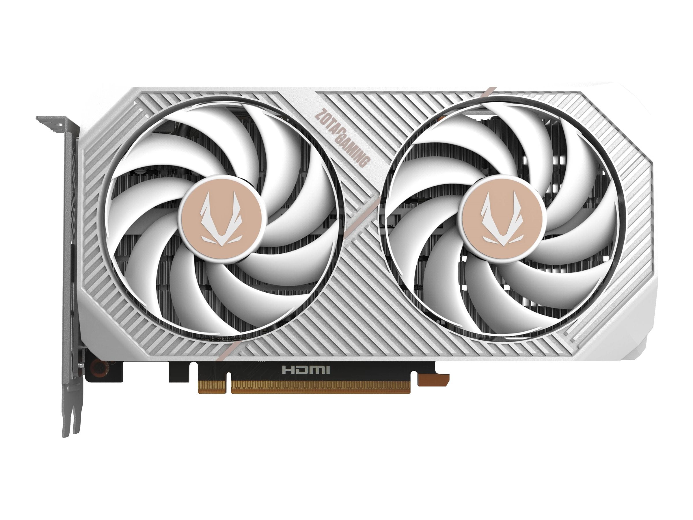 ZOTAC GAMING GeForce RTX 5050 Twin Edge OC White Edition Vorderansicht