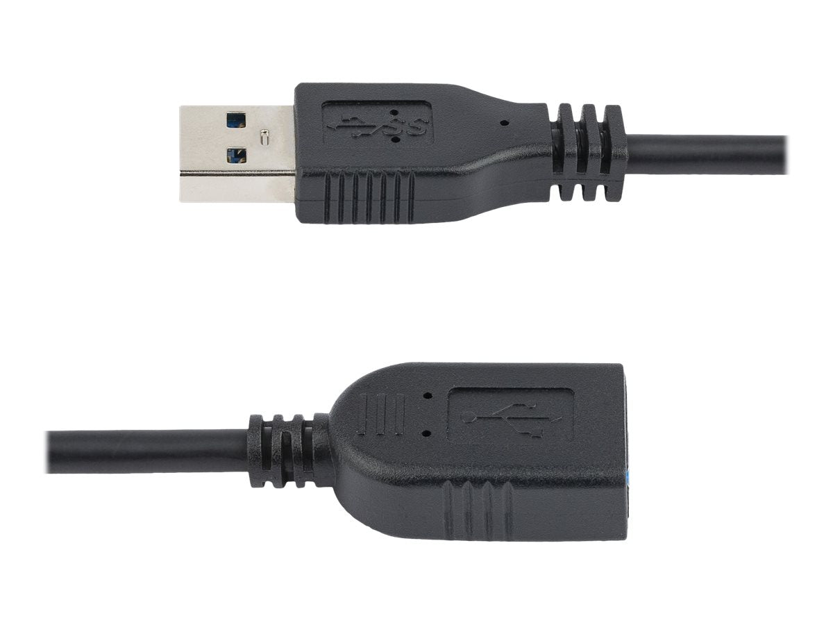 STARTECH.COM USB 3.0 A-to-A Verlängerungskabel 15cm Schwarz - Detailansicht