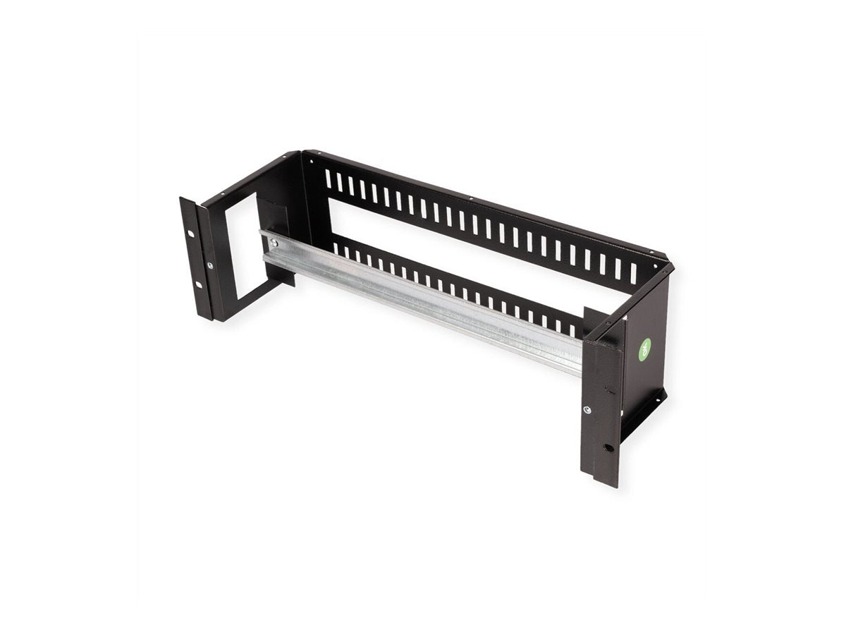 ROLINE 48,26cm 19Zoll Hutschienenträger 3 HE Seitenansicht