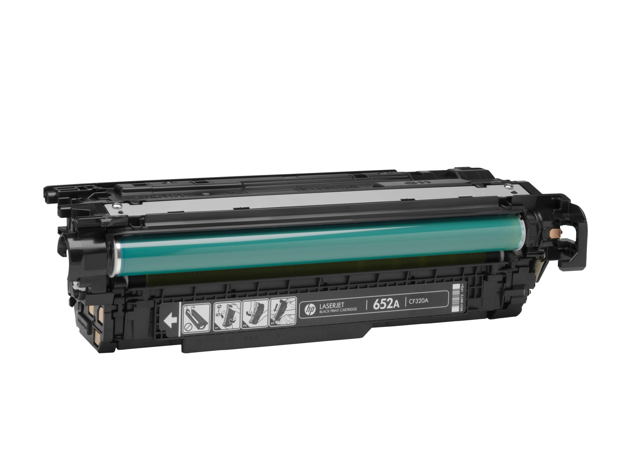 HP 652A Original Toner schwarz Vorderansicht
