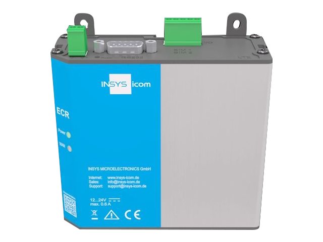 INSYS icom ECR-LW300 1.1 LTE/WLAN-Mobilfunk-Router Dual-SIM VPN-Option