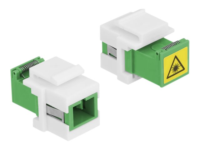 DELOCK Keystone Modul SC Simplex Buchse Vorderansicht