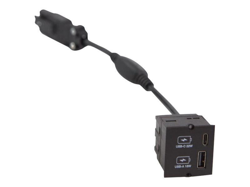 BACHMANN Custom Modul USB Charger Modul Typ A & Typ C Installation