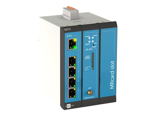 INSYS icom MRX3 LTE modularer Router inkl. LTE450 VPN Option