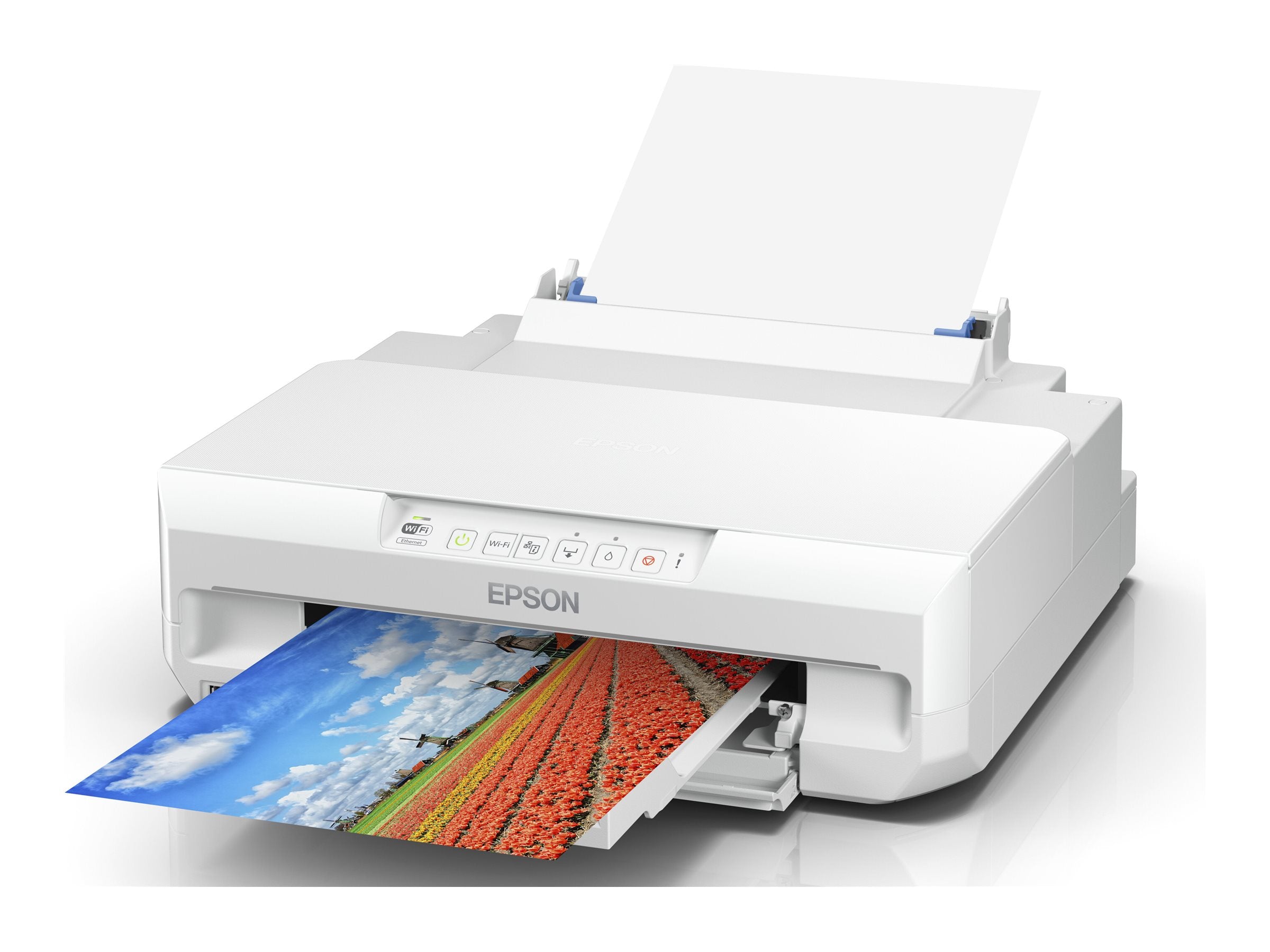 EPSON Expression Photo XP-65 Drucker mit geöffnetem Papierfach