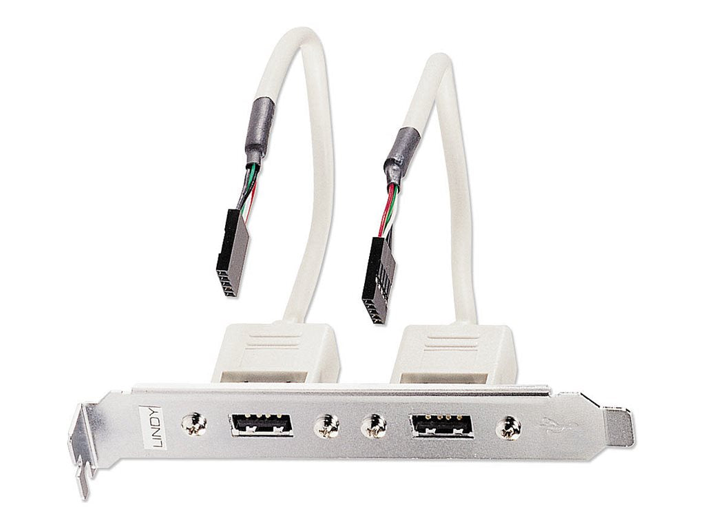 LINDY USB-Slotblech Adapter Vorderansicht