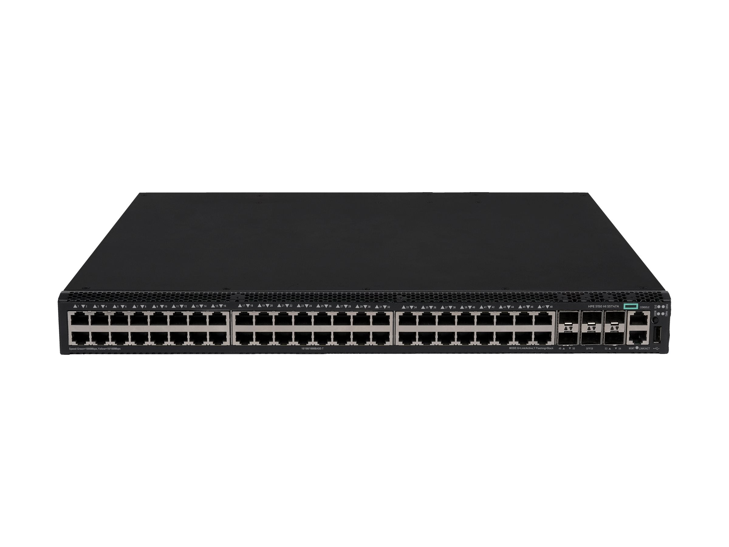 HPE Networking Comware Switch 48p 10M/100M/1G 6p SFP28 10G/25G 5150HI