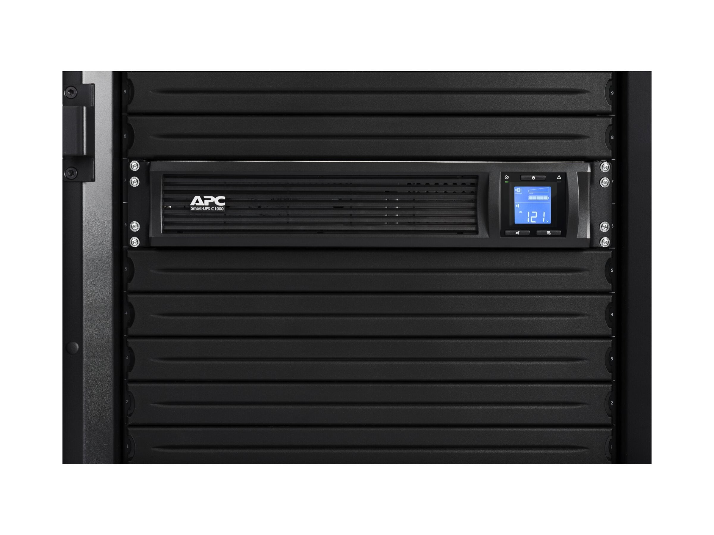 APC Smart-UPS C USV 1000VA 600W Rückansicht