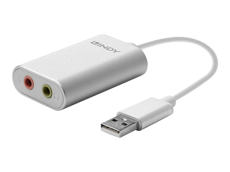 LINDY USB Typ A Audio Konverter Anschlussmöglichkeiten