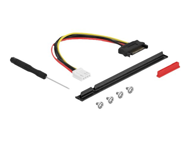 DELOCK M.2 Key M zu PCIe x16 NVMe Adapter Kabelansicht