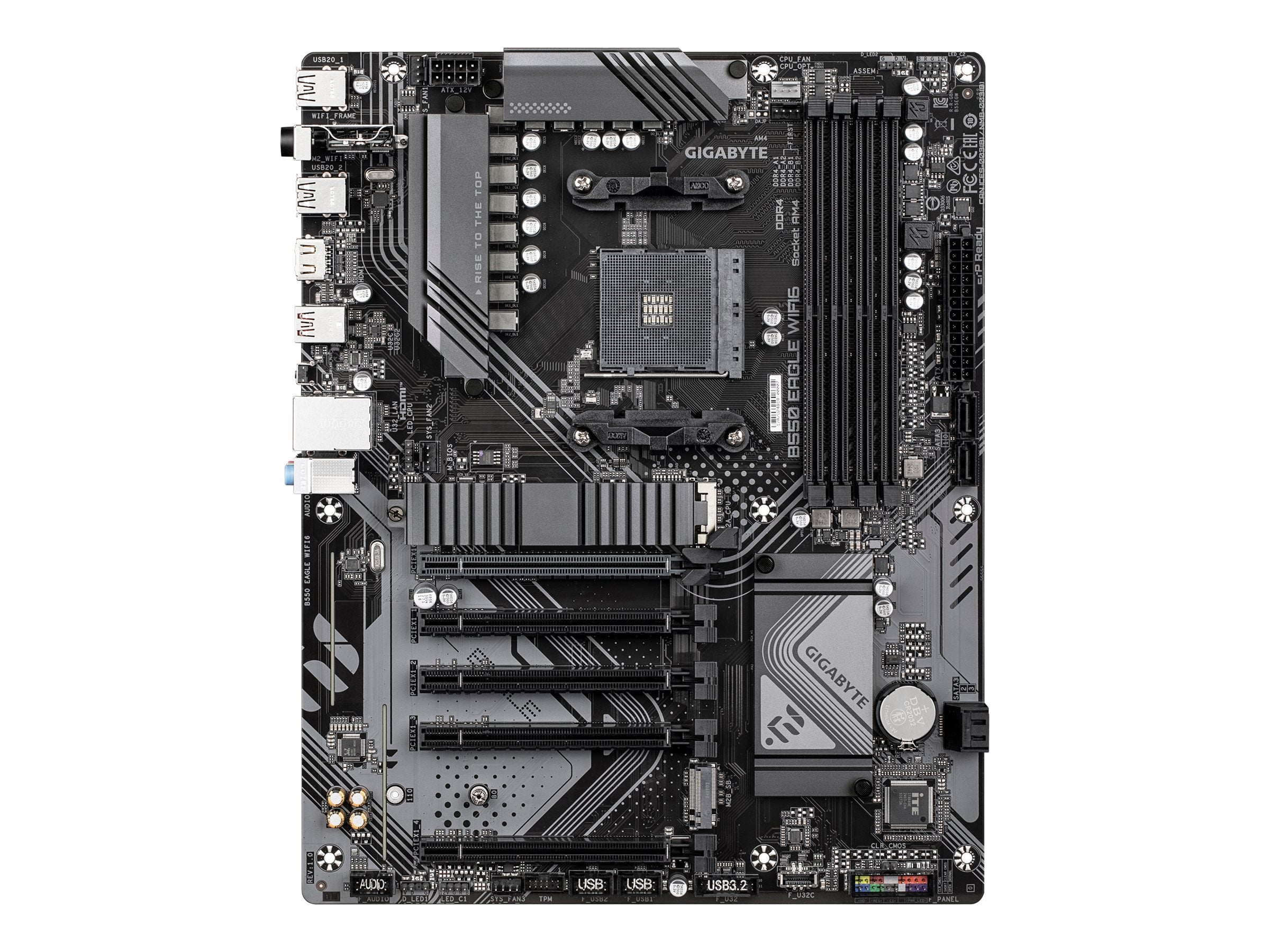 GIGABYTE B550 EAGLE WIFI6 AM4 Motherboard Vorderansicht