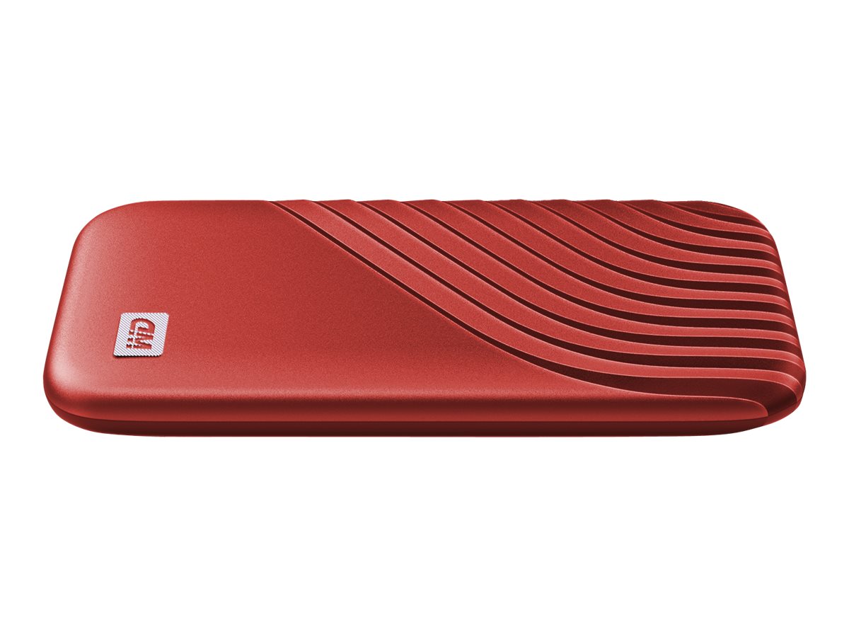 WD My Passport SSD 1TB Red Detailansicht