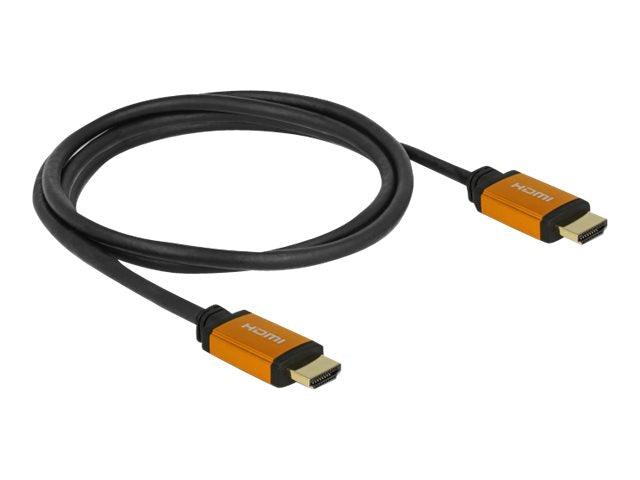 DELOCK Ultra High Speed HDMI Kabel 48 Gbps 8K 60Hz 1,5m Vorderansicht