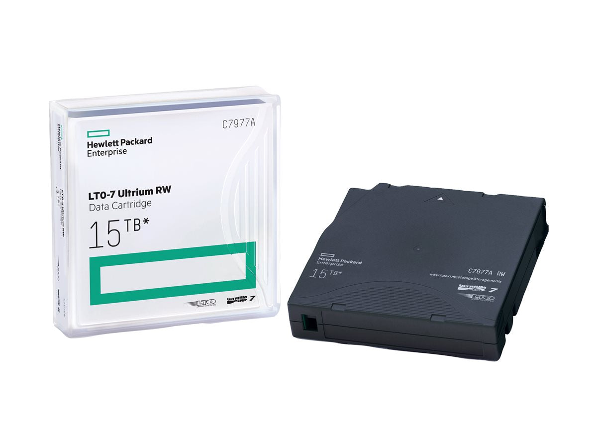 HPE LTO-7 Ultrium 15 TB RW Data Cartridge - Vorderansicht