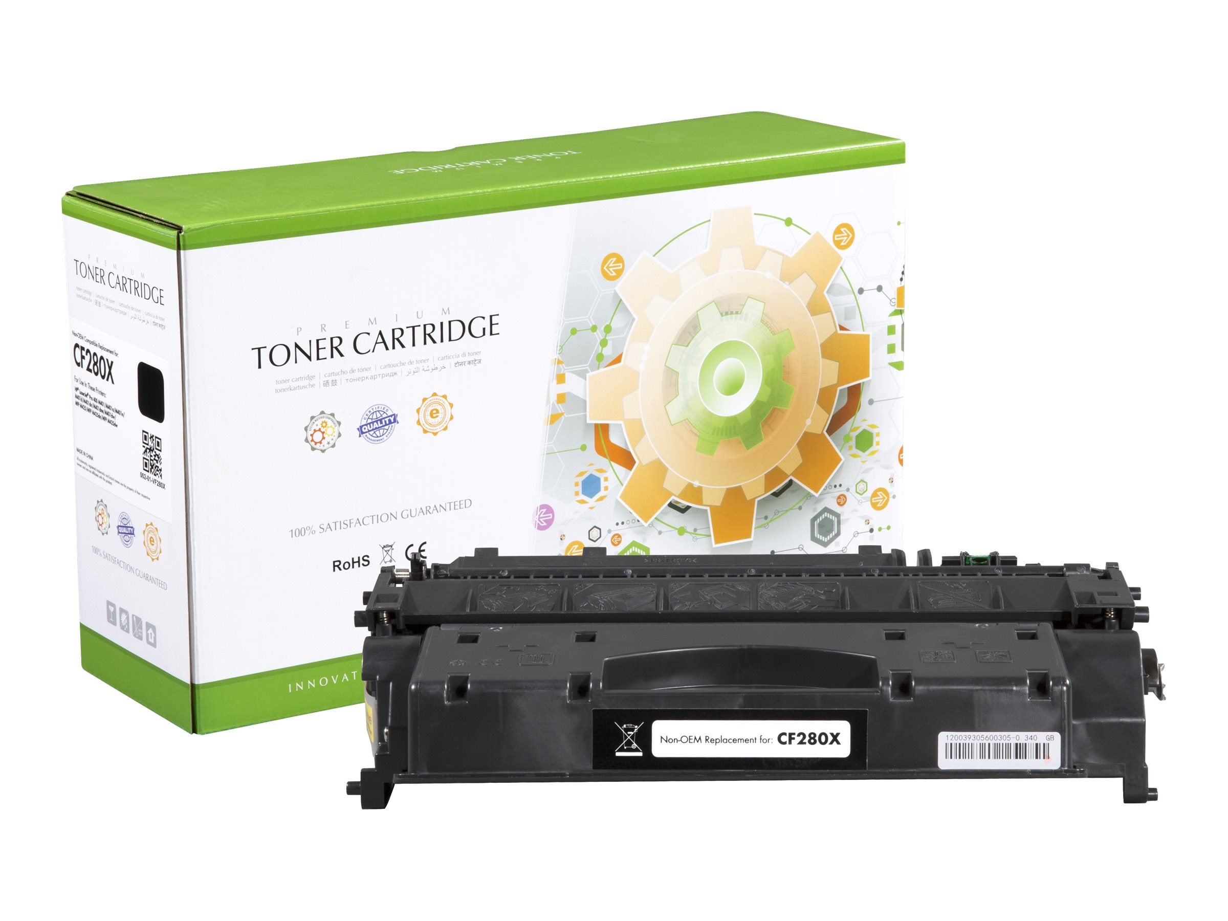 STATIC Tonerpatrone HP CF280X Vorderansicht