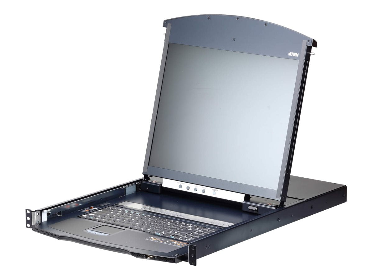 ATEN KL1116VN 48cm LCD IP-KVM 16-Port Vorderansicht