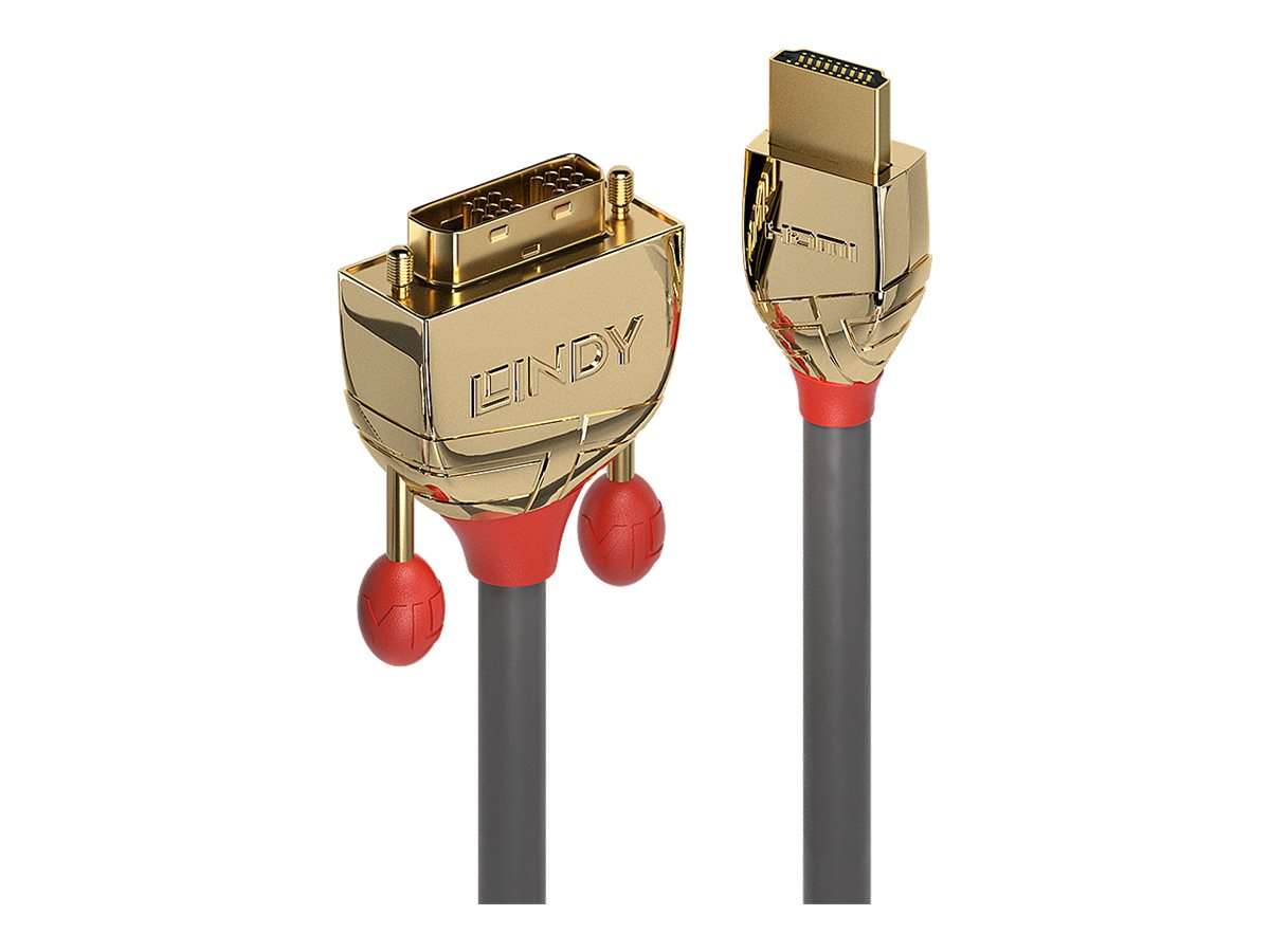 LINDY 3m Gold HDMI an DVI-D-Kabel - Verpackung
