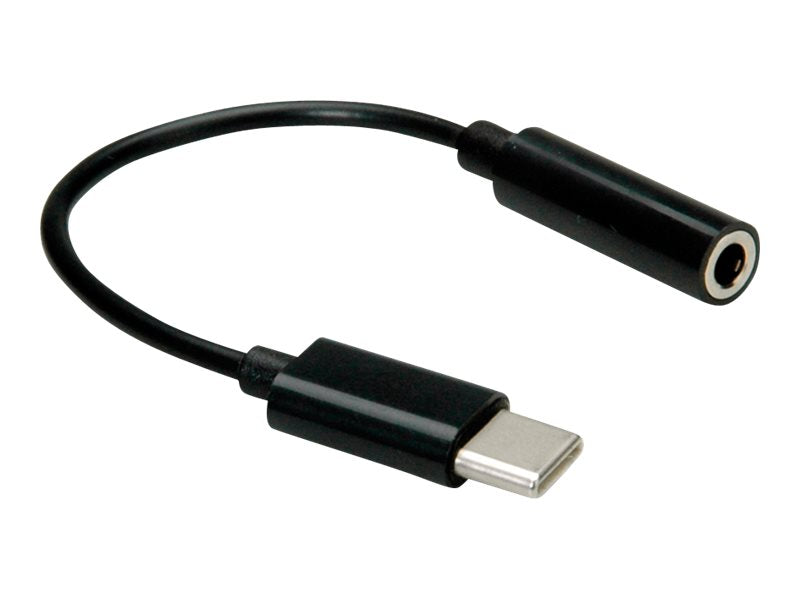 VALUE Adapter USB Typ C - 3,5mm Audio ST/BU 0,13m Verpackung