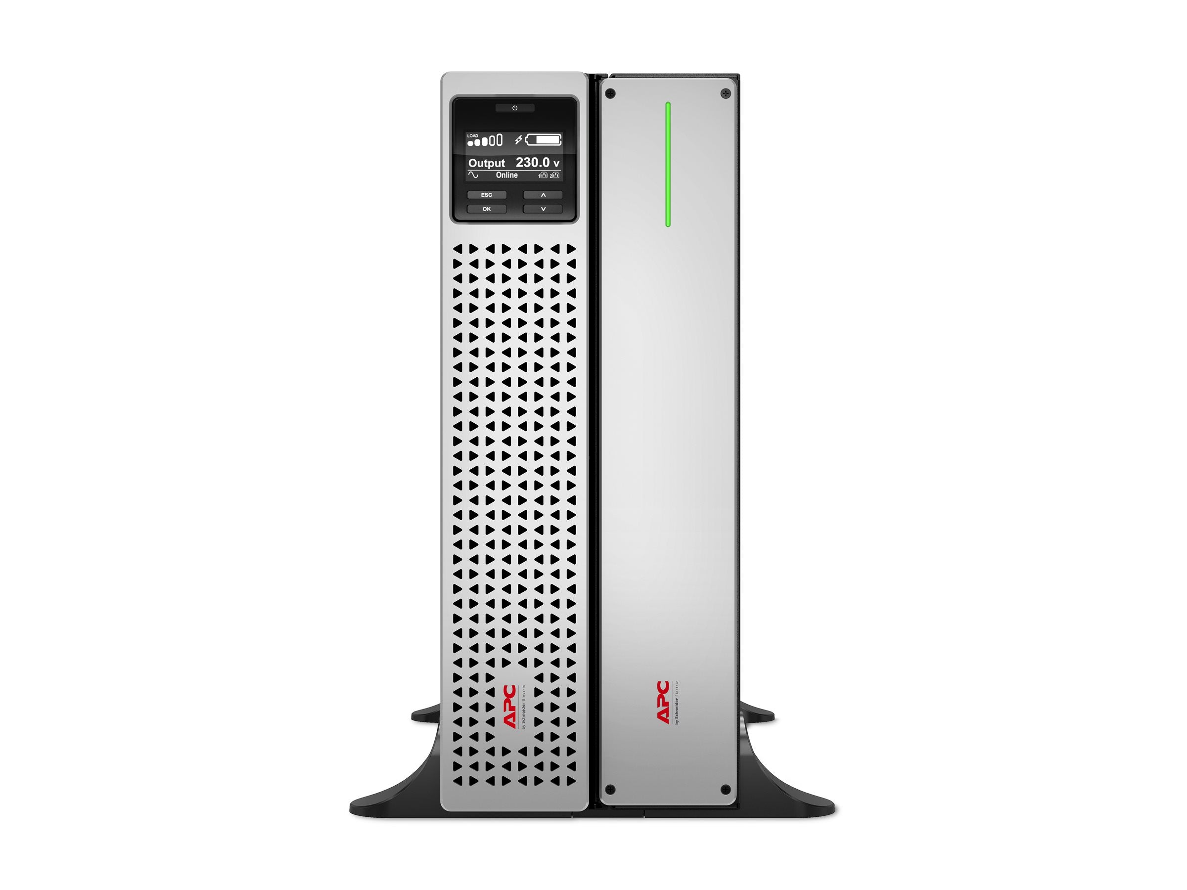 APC Smart-UPS SRT Lithium Ion 1500VA RM 4U 230V Long Runtime - Vorderansicht