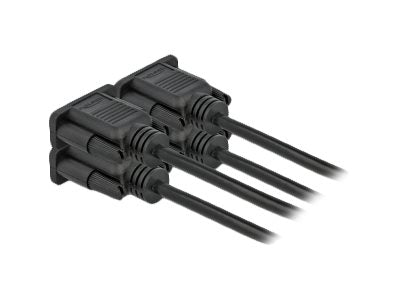 DELOCK Seriell Kabel RS-232 Sub-D9 Stecker zu Stecker 3m - Verpackung