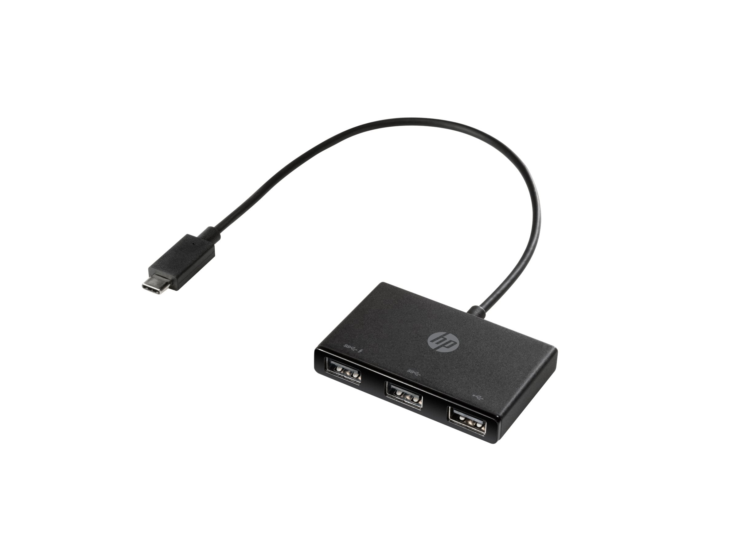 HP USB-C to USB-A Hub Anschlüsse