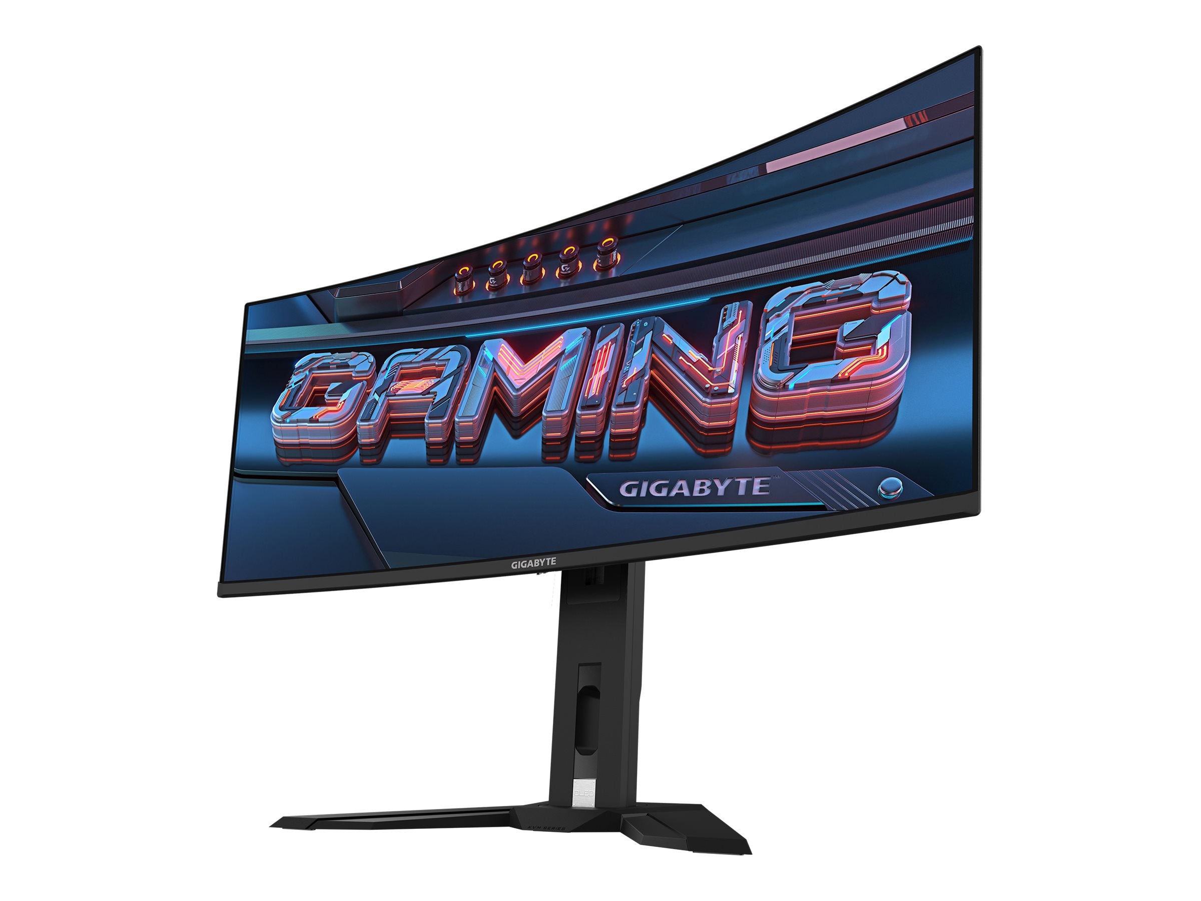 GIGABYTE MO34WQC2 OLED-Monitor Vorderansicht
