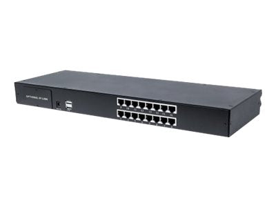 INTELLINET Modularer 16-Port KVM-Switch Vorderansicht