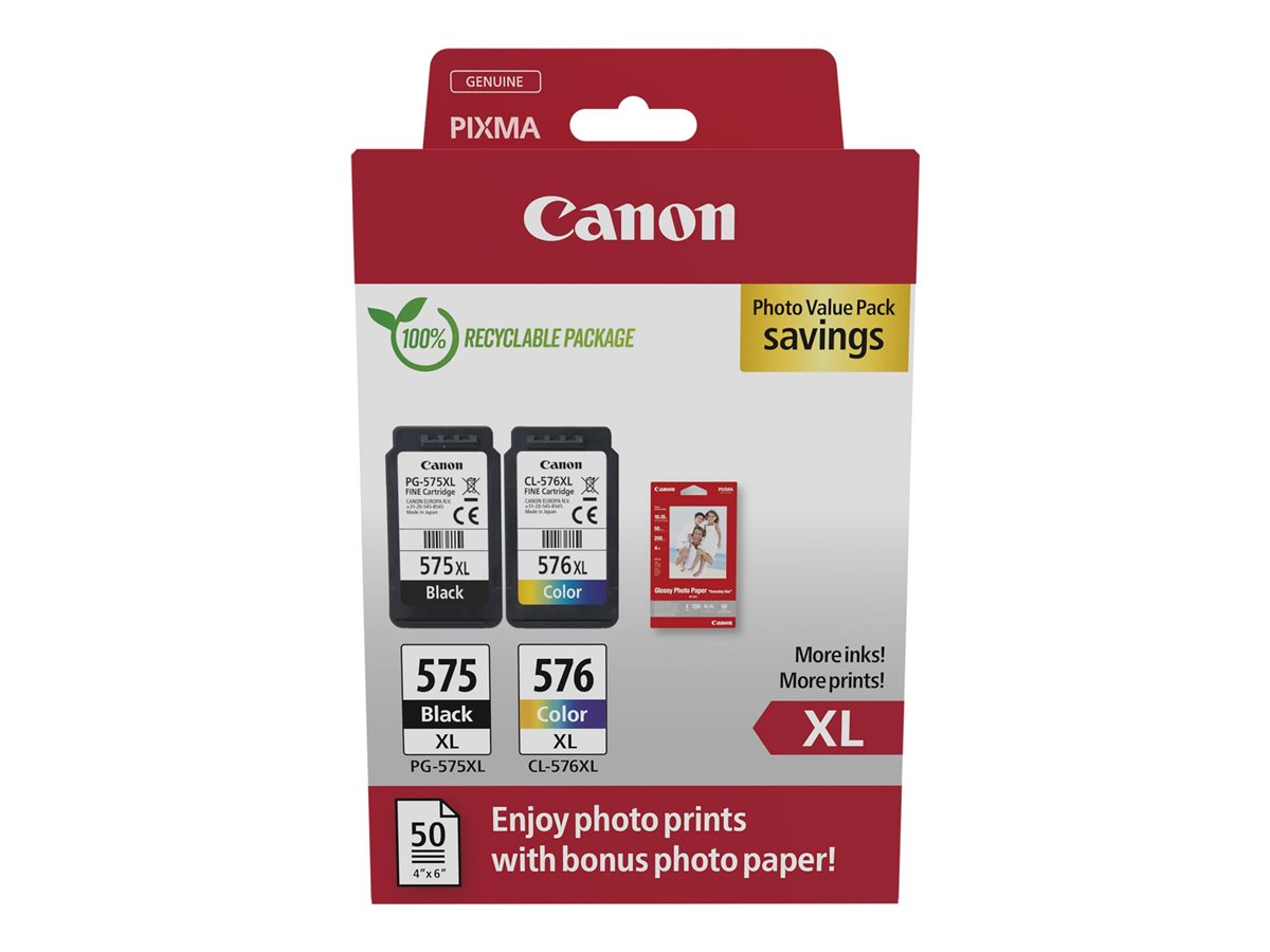 CANON PG-575XL /CL-576XL Tintenpatrone Vorderansicht