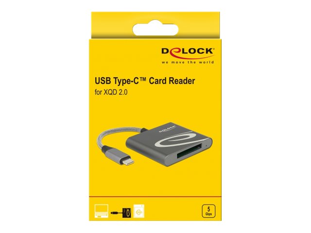 DELOCK USB Type-C Card Reader Verpackung