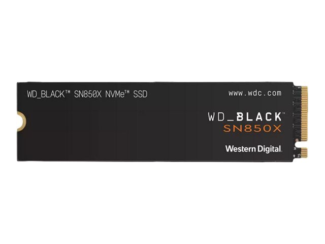WD Black SN850X PCIe Gen 4 Gaming SSD 8TB Vorderansicht