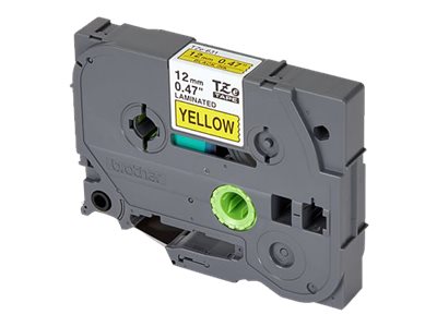BROTHER P-Touch TZE-631 schwarz auf gelb 12mm Anwendung