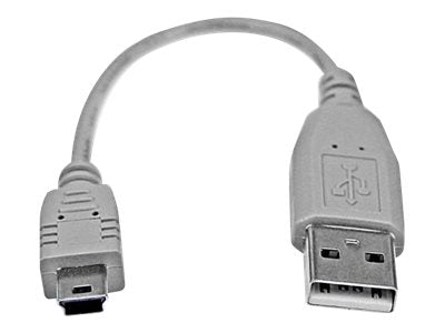 STARTECH.COM 6in Mini USB 2.0 Cable - A to Mini B Anschlussansicht