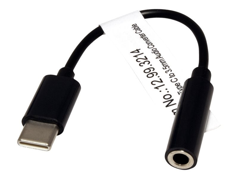 VALUE Adapter USB Typ C - 3,5mm Audio ST/BU 0,13m Detailansicht