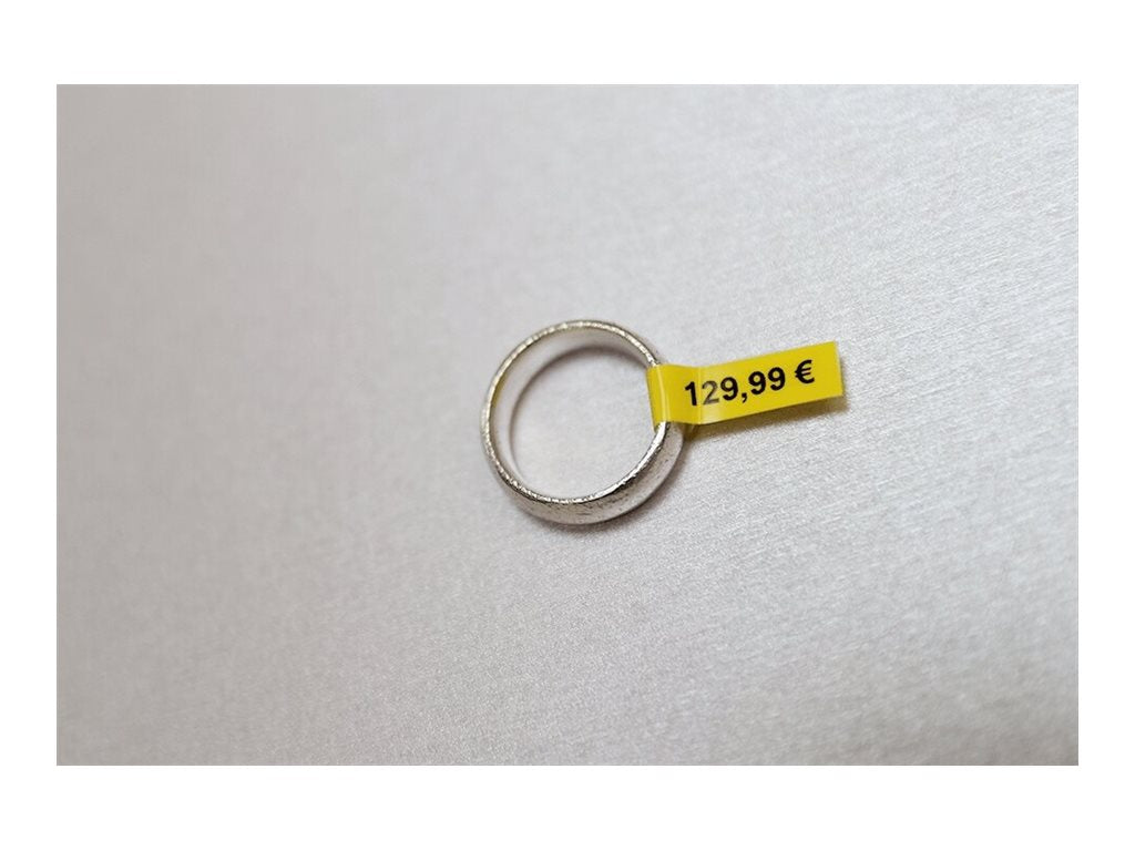 BROTHER P-Touch TZE-FX611 schwarz auf gelb 6 mm - Detailansicht