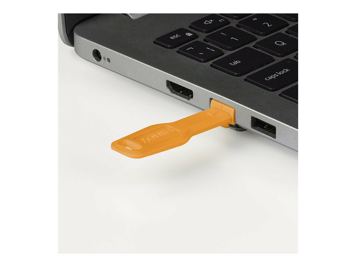 LINDY Schlussel für RJ45 Port Schloss Orange - Verpackung