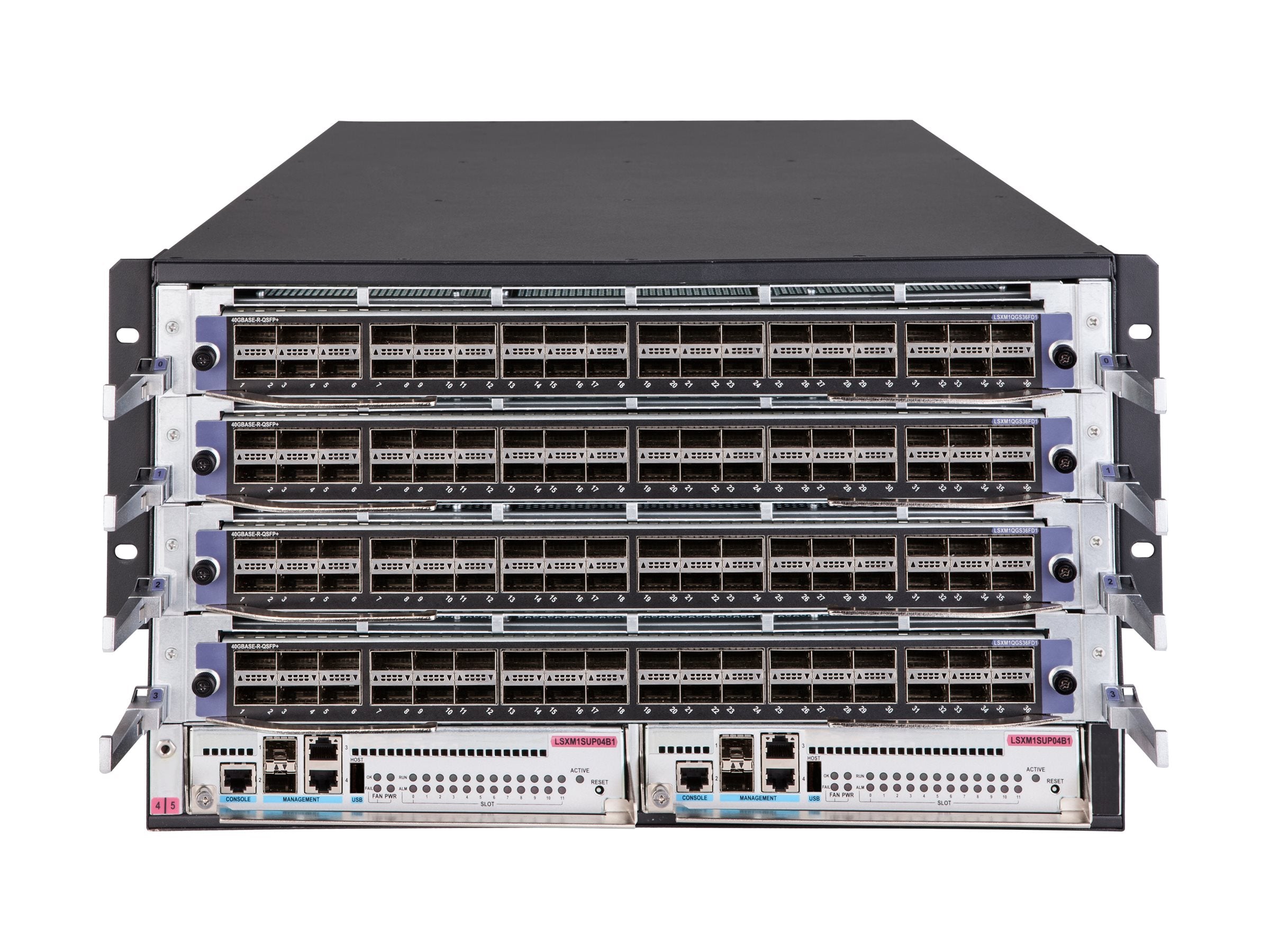 HPE FF 12904E Switch Chassis Vorderansicht