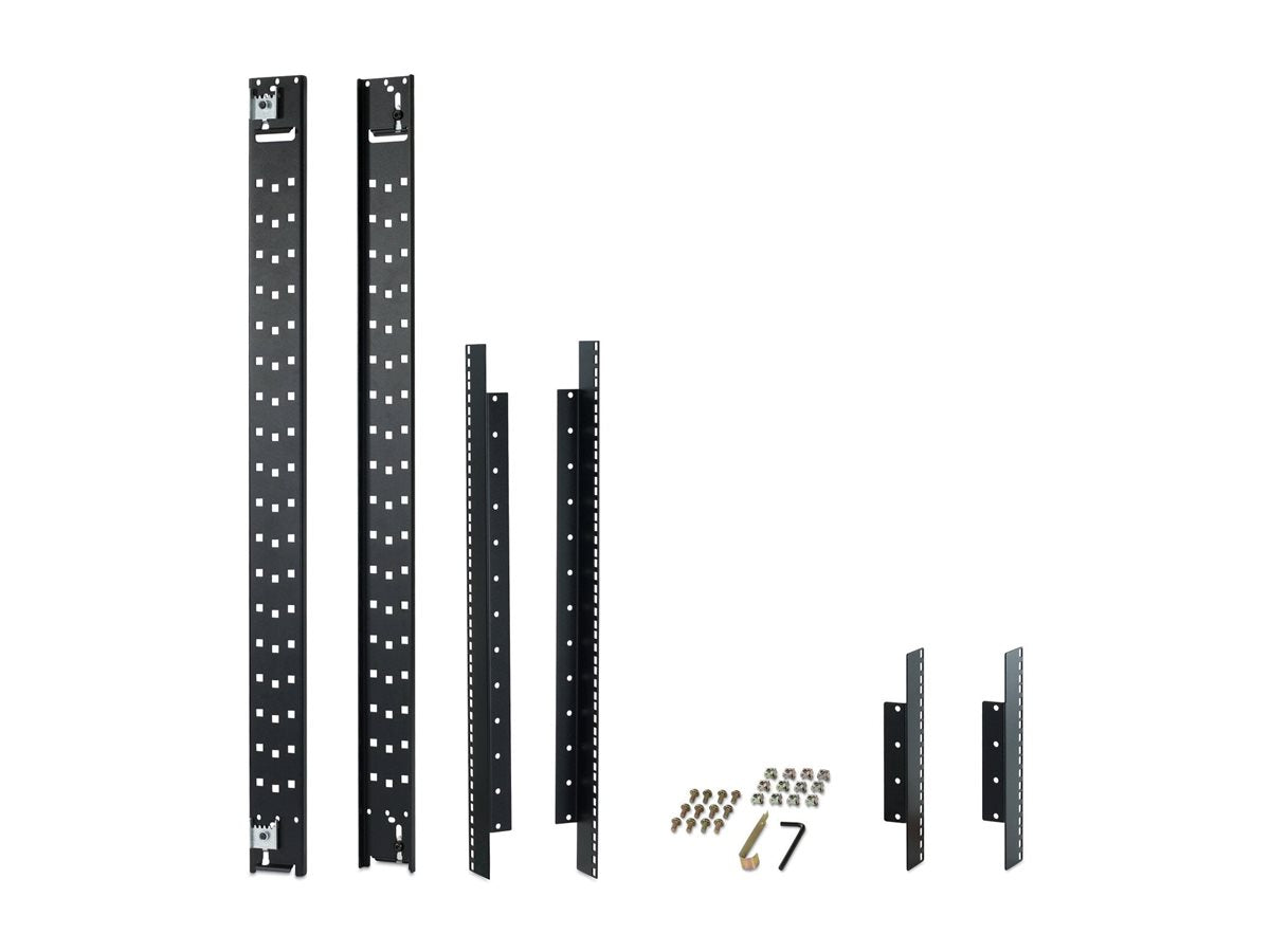 APC NetShelter SX 42U 600mm Wide Recessed Rail Kit - Vorderansicht