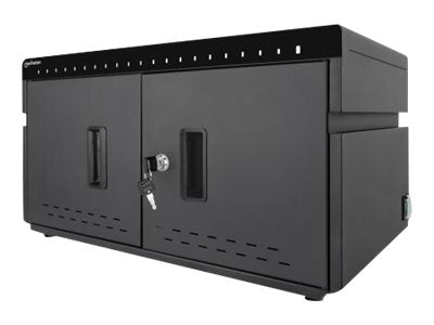 MANHATTAN 20-Port Ladeschrank Seitenansicht