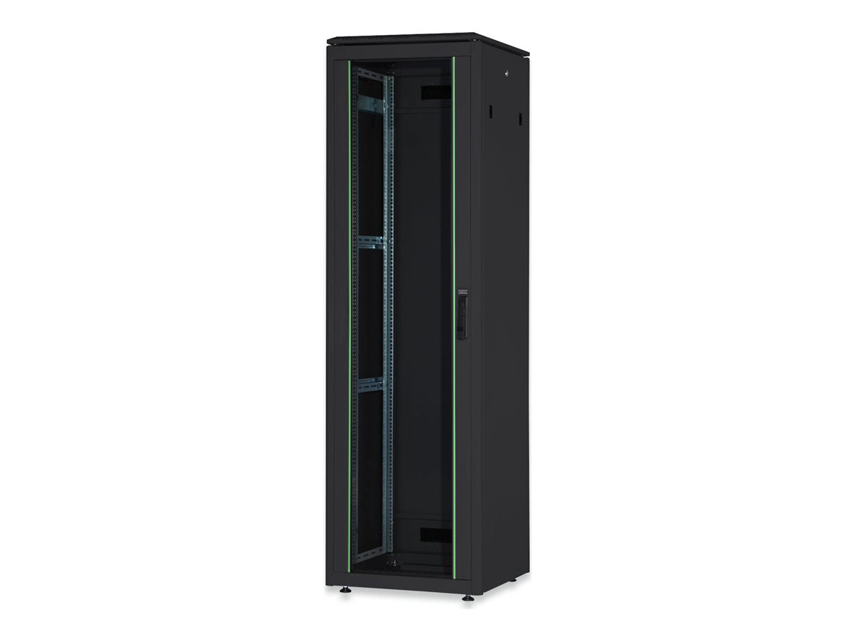 DIGITUS 36HE Netzwerkschrank 1787x600x600 mm Farbe Schwarz RAL 9005