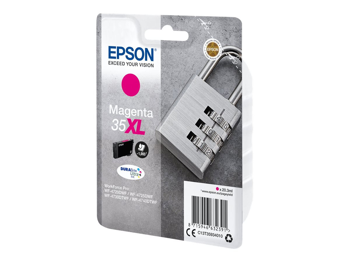 EPSON 2LB 35XL Ink Magenta 20.3ml Verpackung