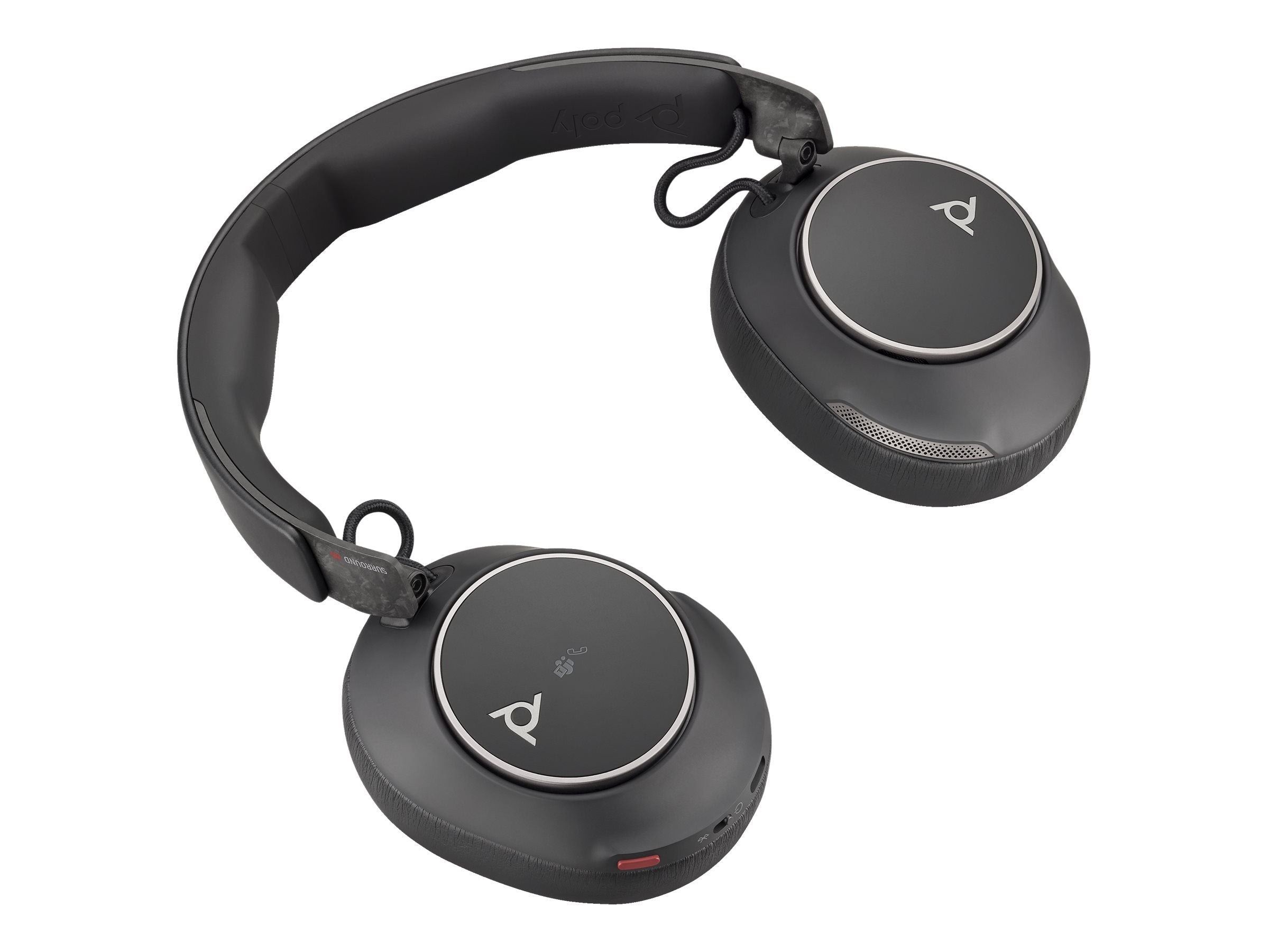 HP Poly Voyager Surround 80 UC Headset Vorderansicht